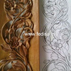 Wood carving cnc wood carving wood sculpture Model No - 0043