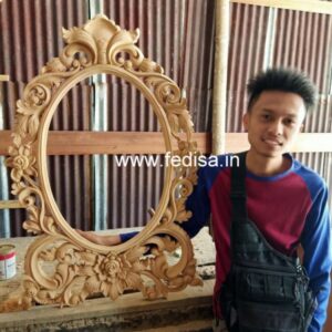 Wood carving cnc wood carving wood sculpture Model No - 0735