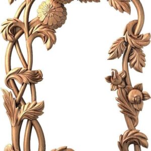 Wood carving cnc wood carving wood sculpture Model No - 1797