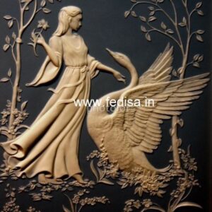 Wood carving cnc wood carving wood sculpture Model No - 1917