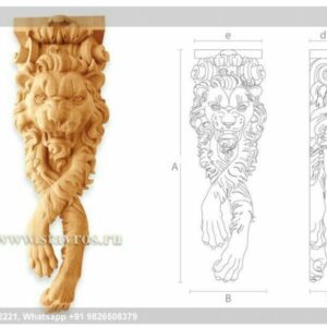 Wood carving cnc wood carving wood sculpture Model No - 3136
