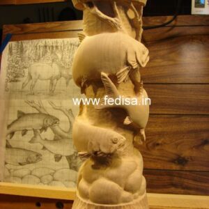 Wood carving cnc wood carving wood sculpture Model No - 4037